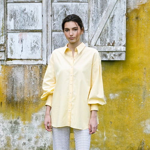 CAMISA SOLE - AMARILLO