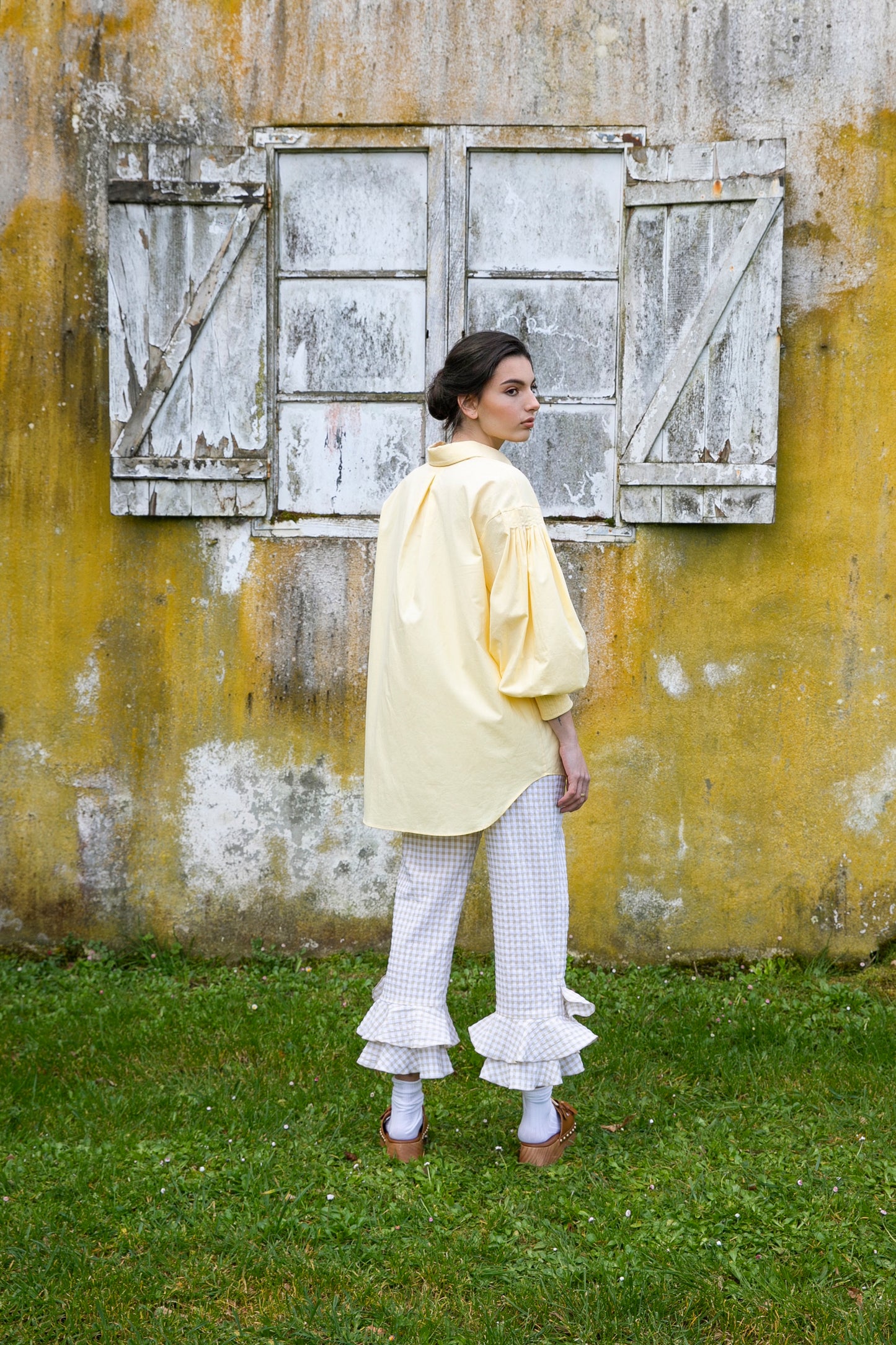 CAMISA SOLE - AMARILLO