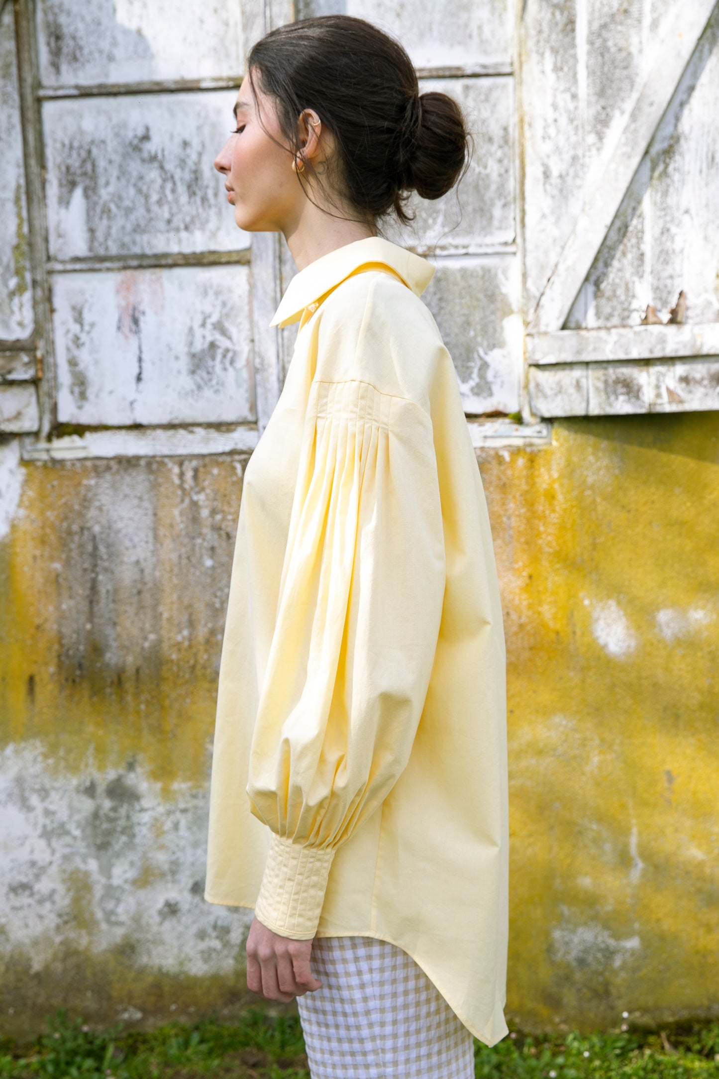 CAMISA SOLE - AMARILLO