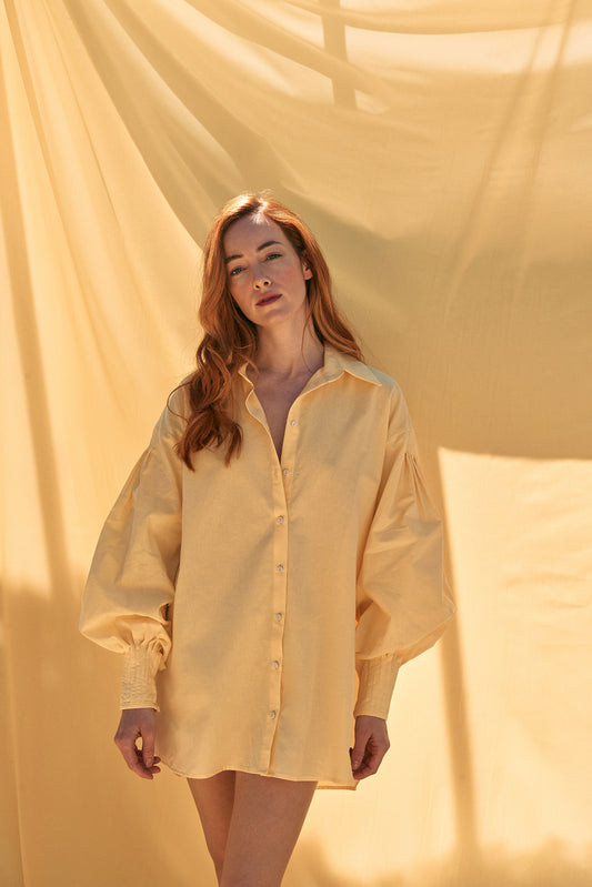 CAMISA SOLE - AMARILLO